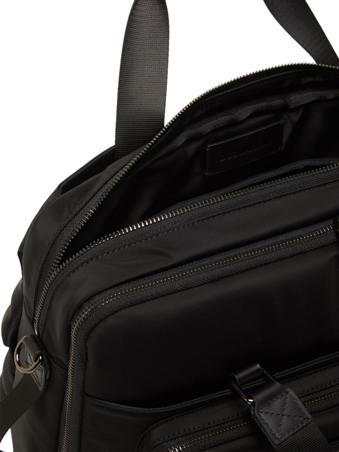 Shop Dsquared2 Urban Cordura Briefcase In Black