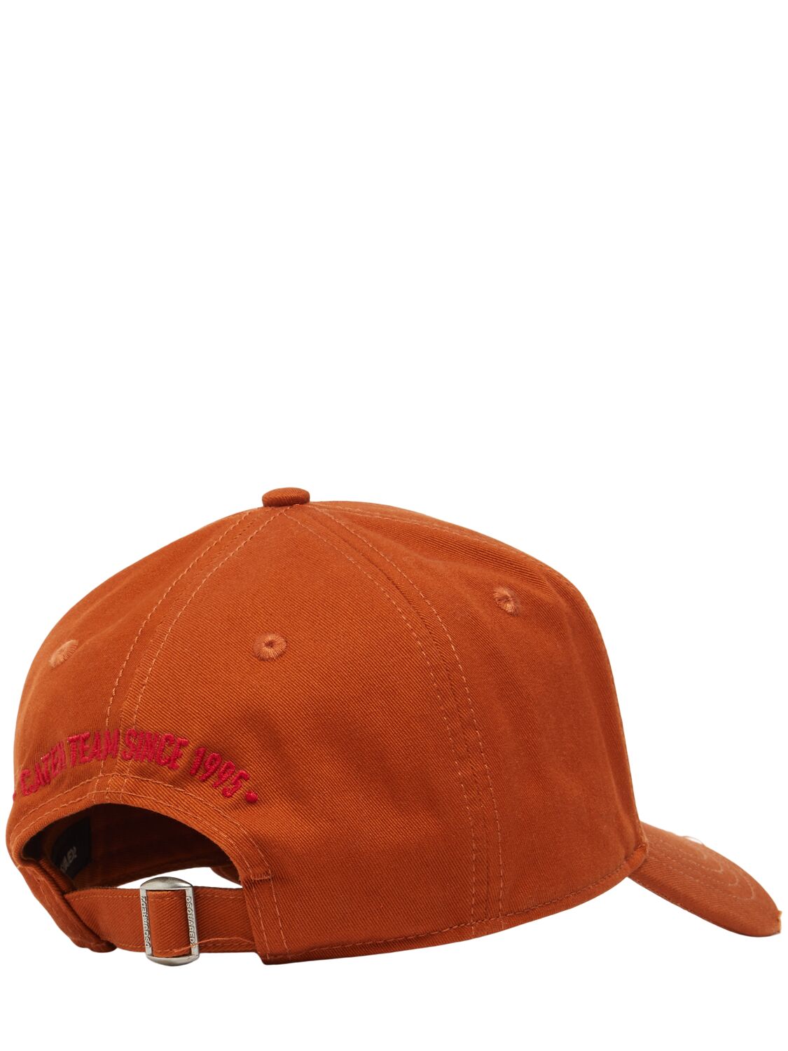 Shop Dsquared2 Canadian Brothers Cotton Baseball Hat In Brown