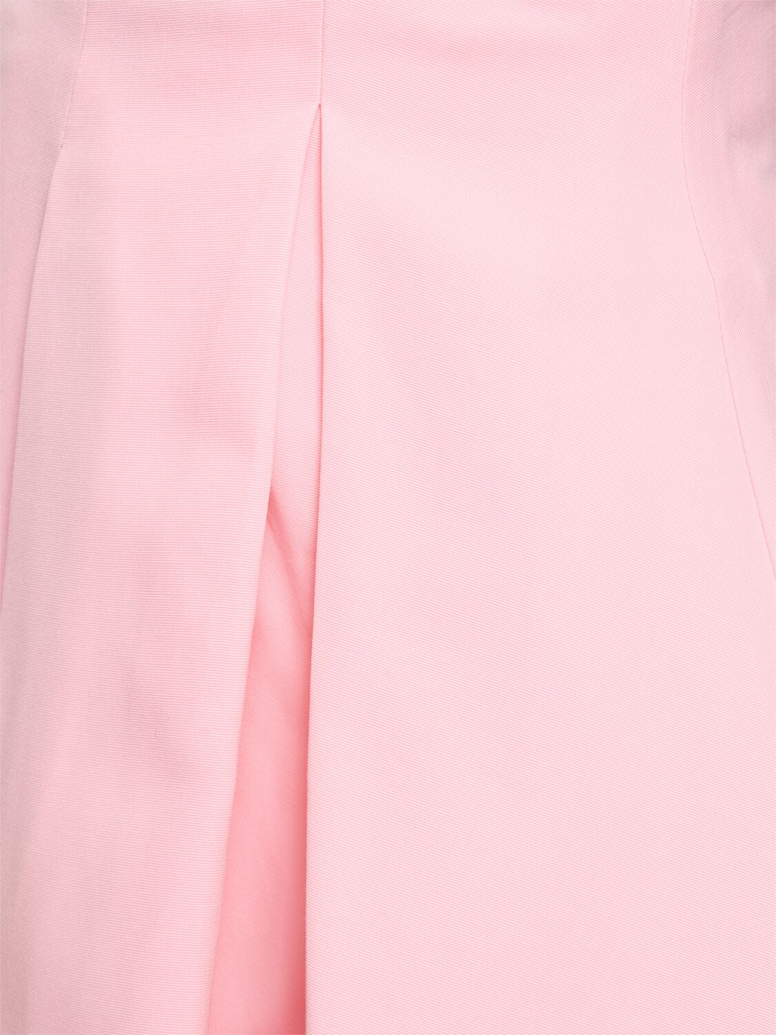 Shop Staud Joli Cotton Blend Mini Dress In Pink