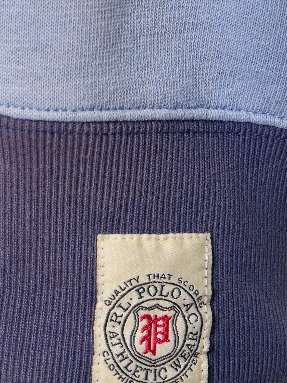 Shop Polo Ralph Lauren Vintage Long Sleeve Sweatshirt In Campus Blue