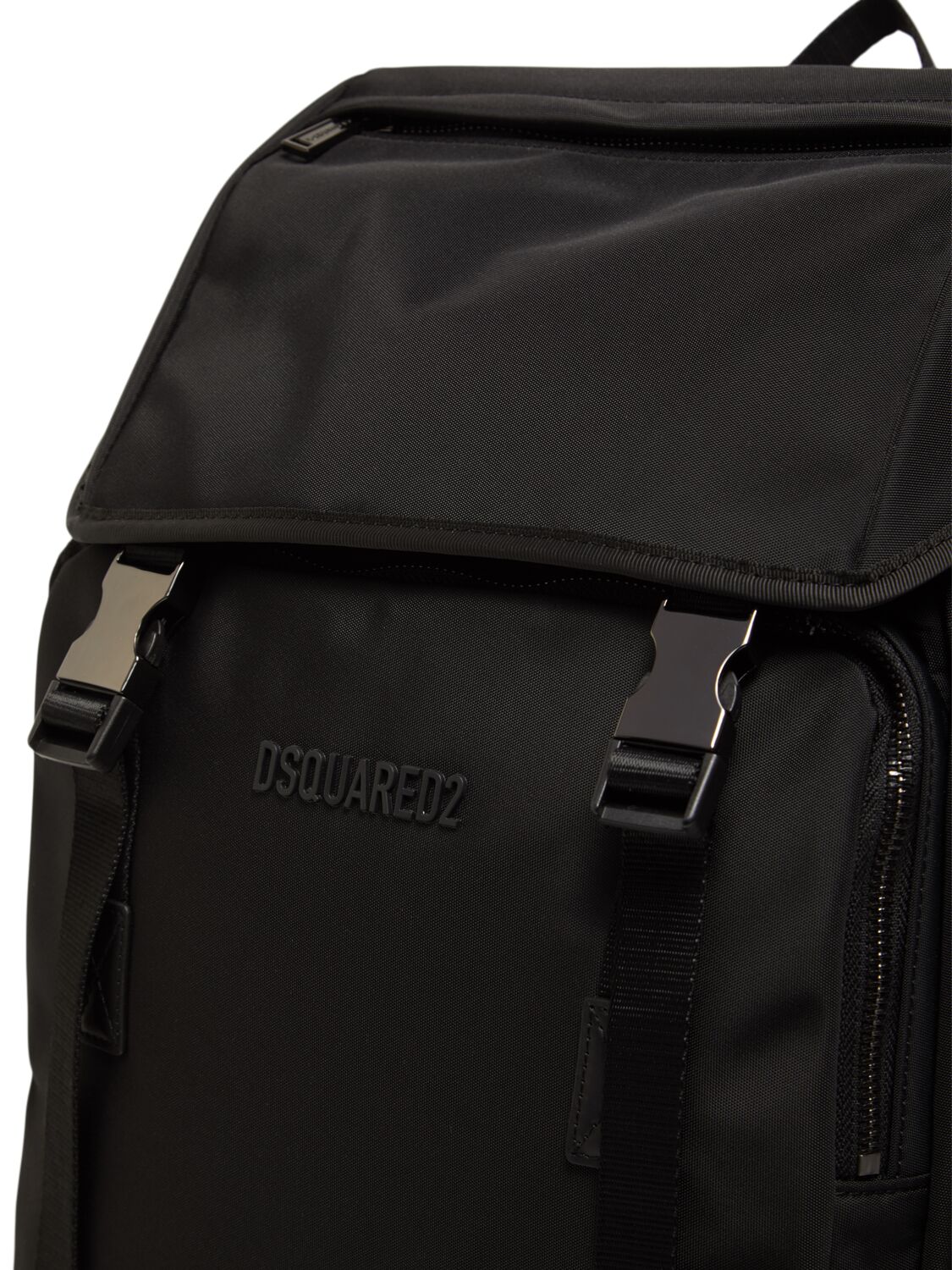 Shop Dsquared2 Logo Cordura Backpack In Black