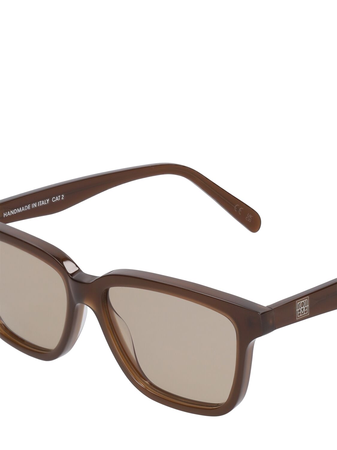 TOTÊME THE SQUARES ACETATE SUNGLASSES 