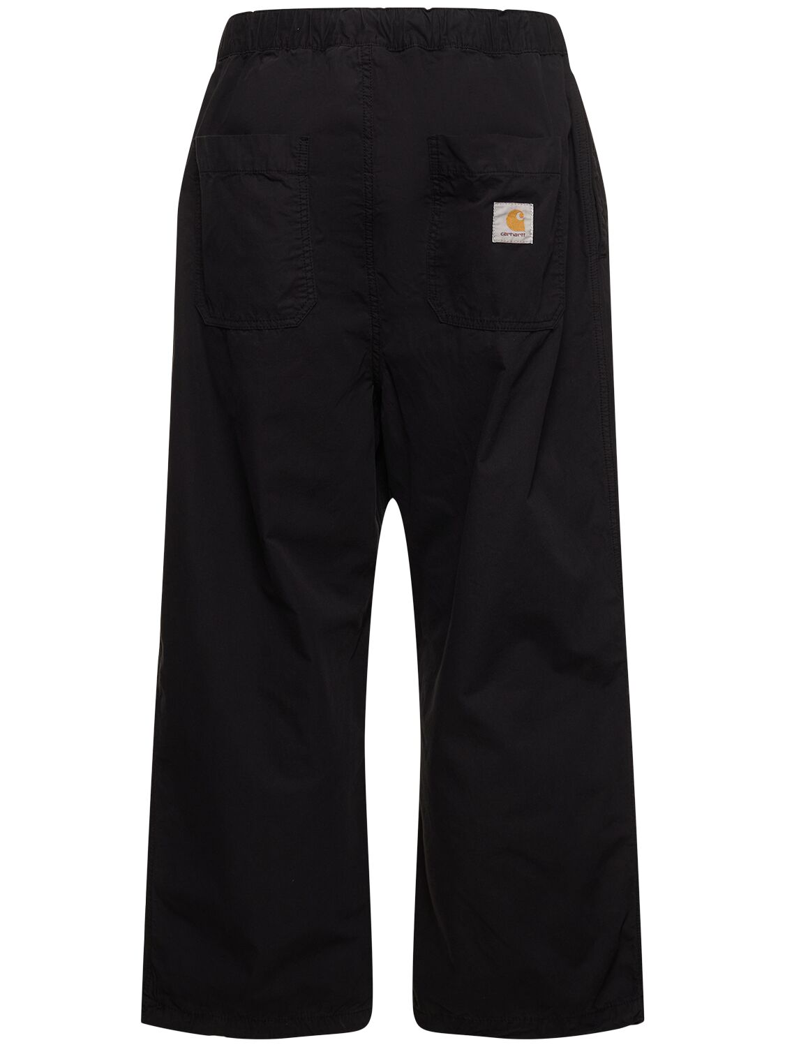 Shop Carhartt Judd Garment Dyed Pants In Black