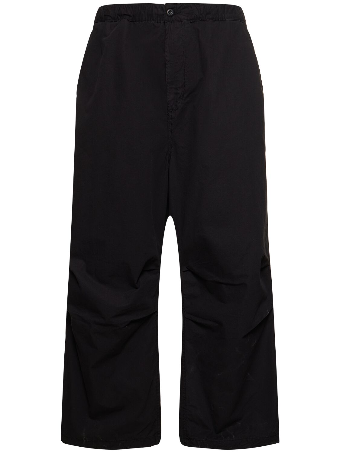 Carhartt Judd Garment Dyed Trousers In Black