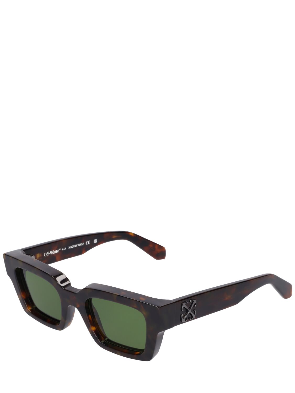 Shop Off-white Virgil Acetate Sunglasses In Havana