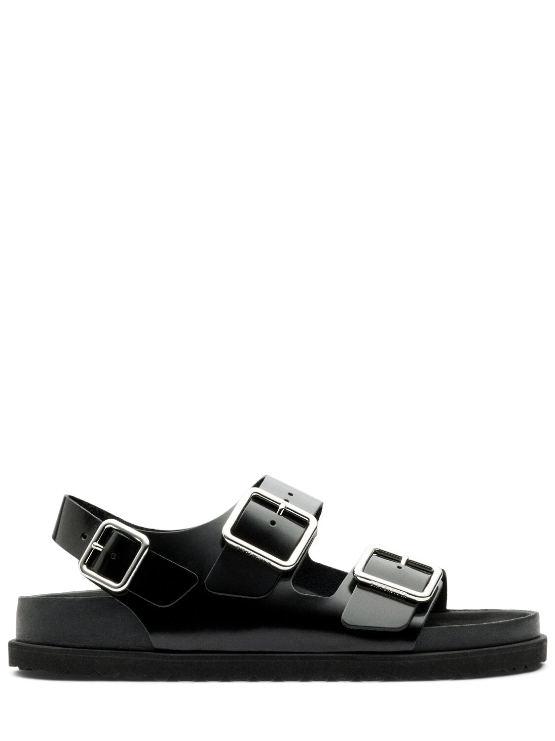 Image of Milano Shiny Leather Sandals