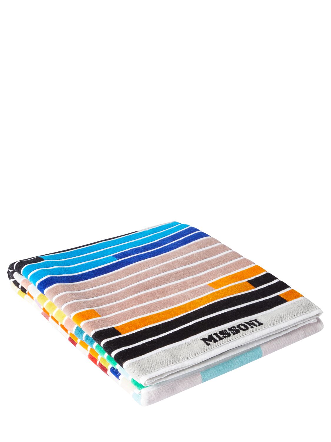Missoni Home Collection Melody Beach Towel In Multicolor