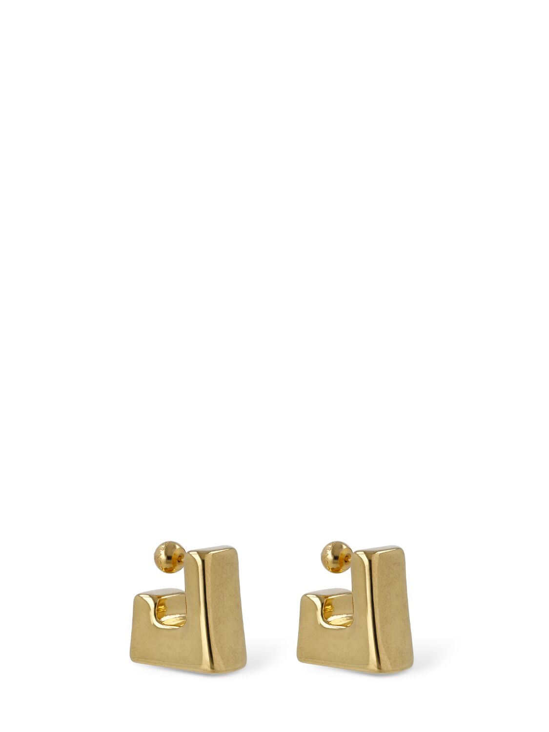 Panconesi Cubo Earrings In Gold