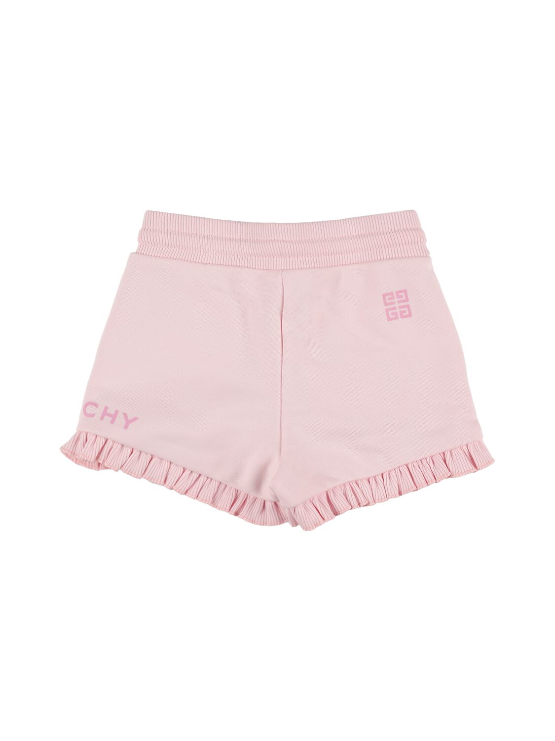 Shop Givenchy Cotton Blend Shorts In Pink