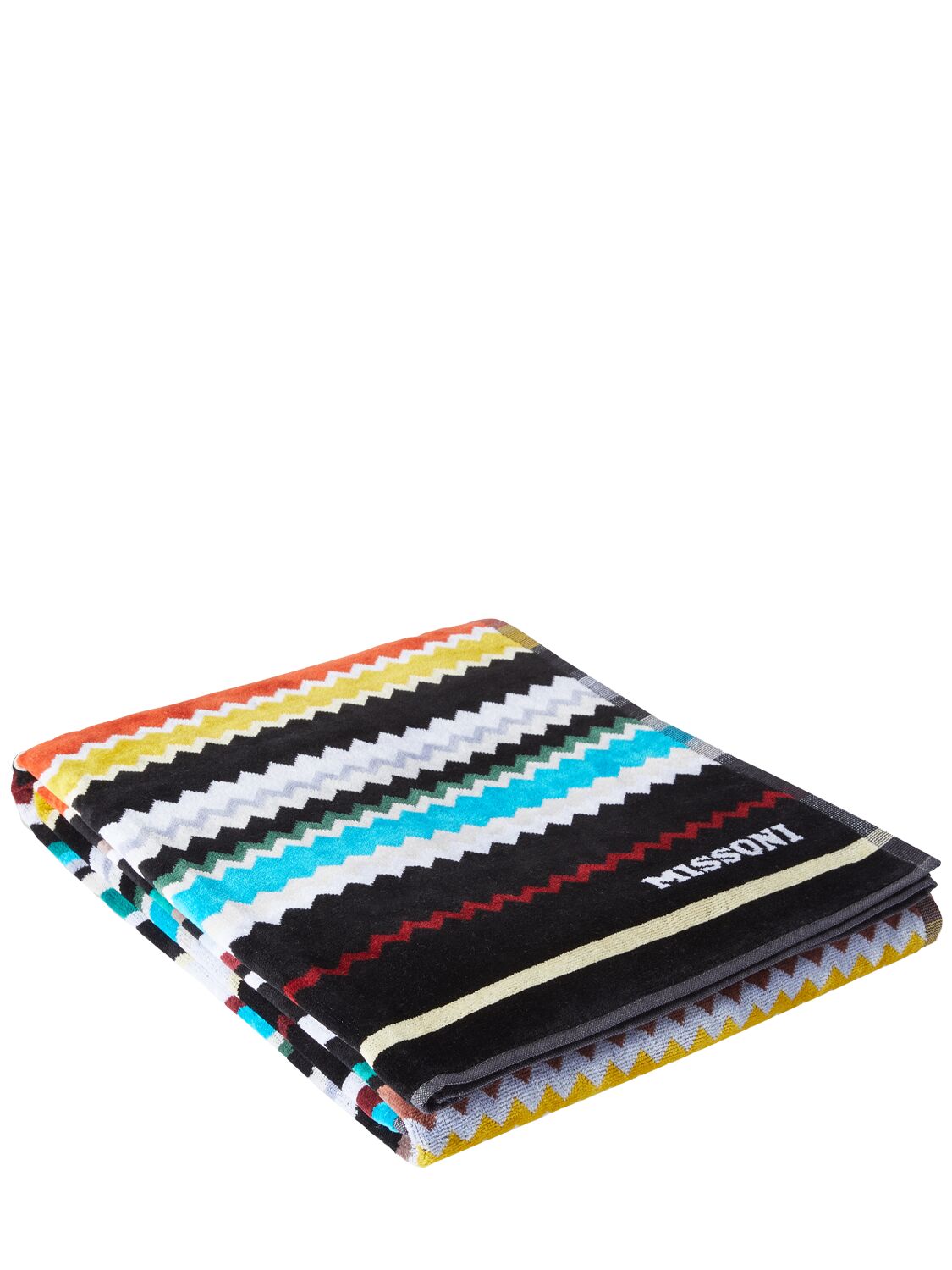 Missoni Home Collection Curt Beach Towel In Multicolor