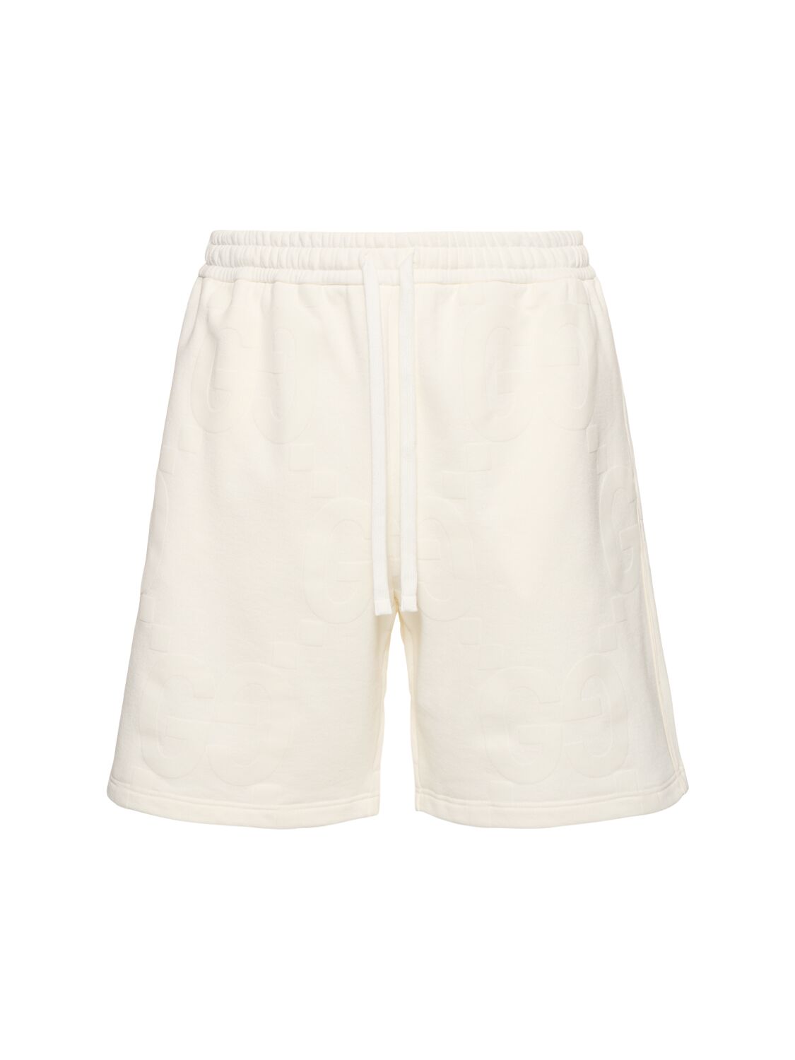 Image of Light Felted Cotton Jersey Shorts