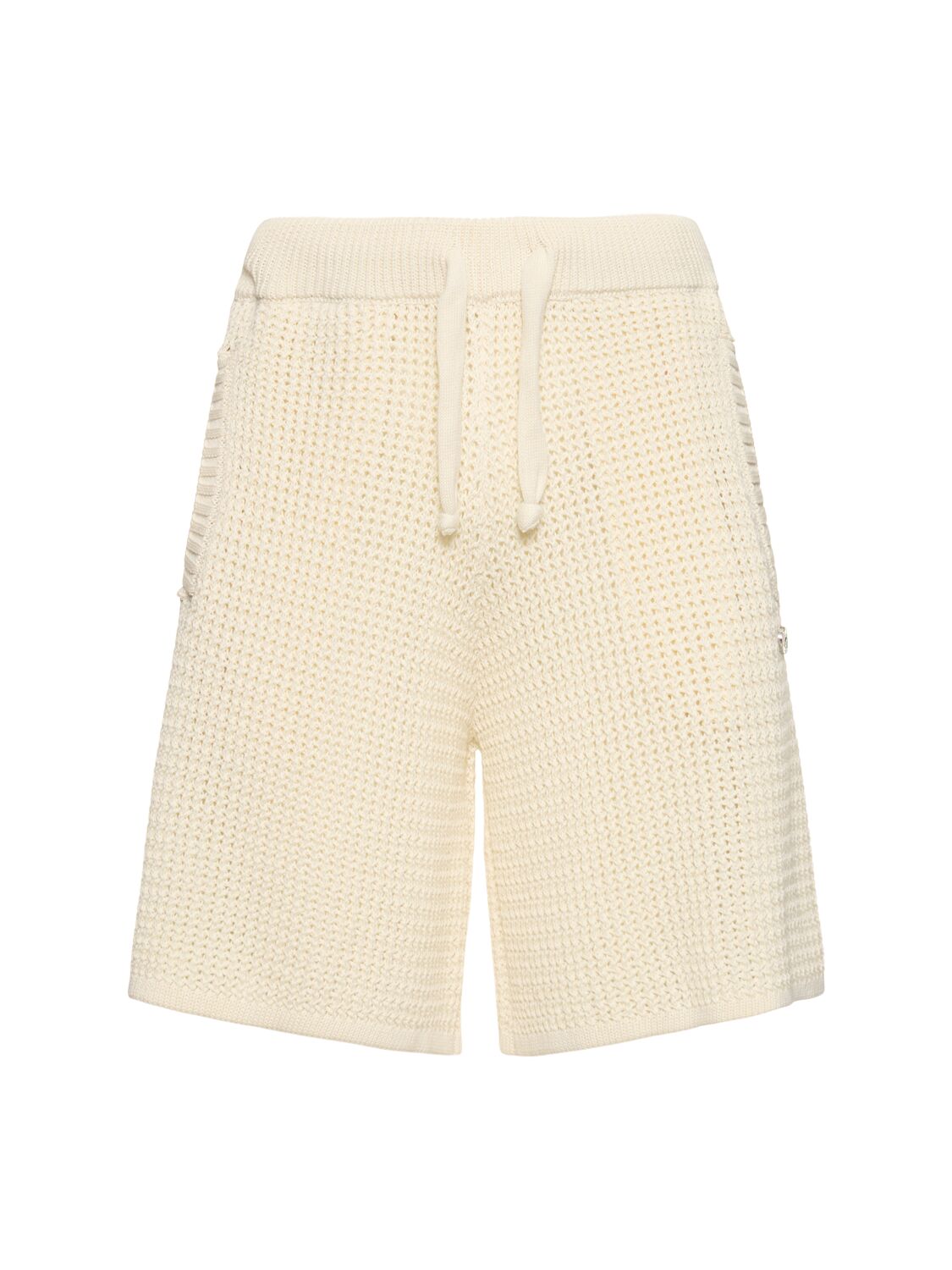 Image of Knitted Crochet Shorts