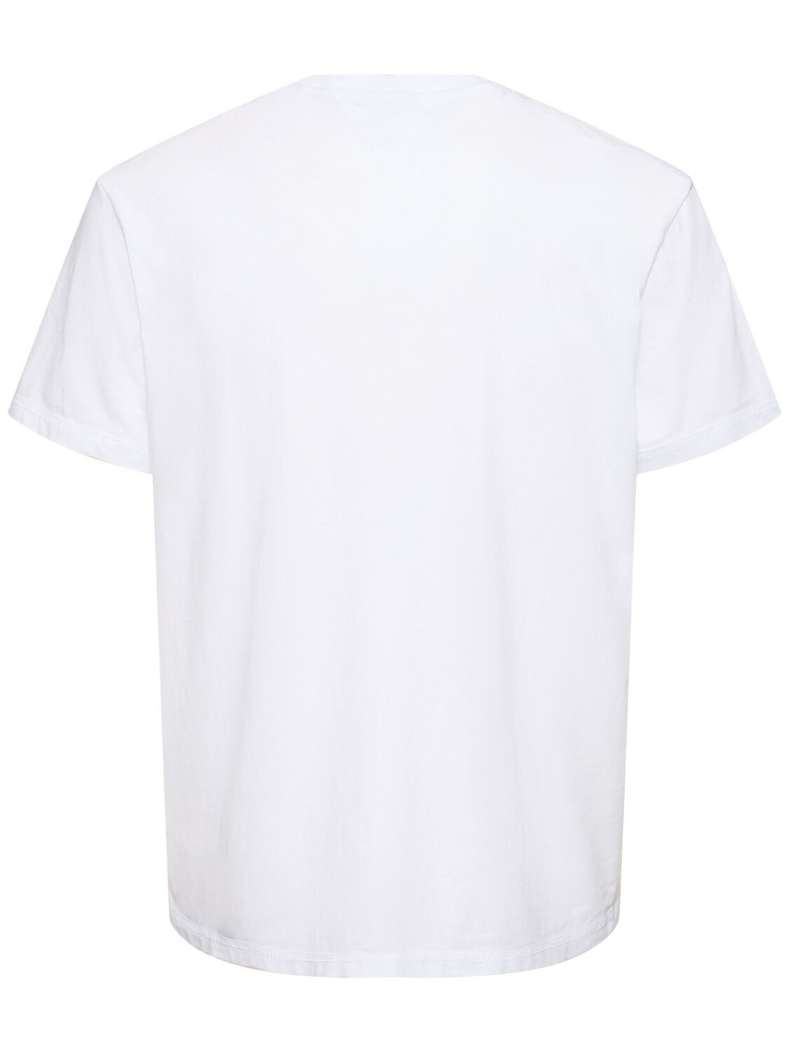 Shop Napapijri S-kreis Cotton T-shirt In Bright White
