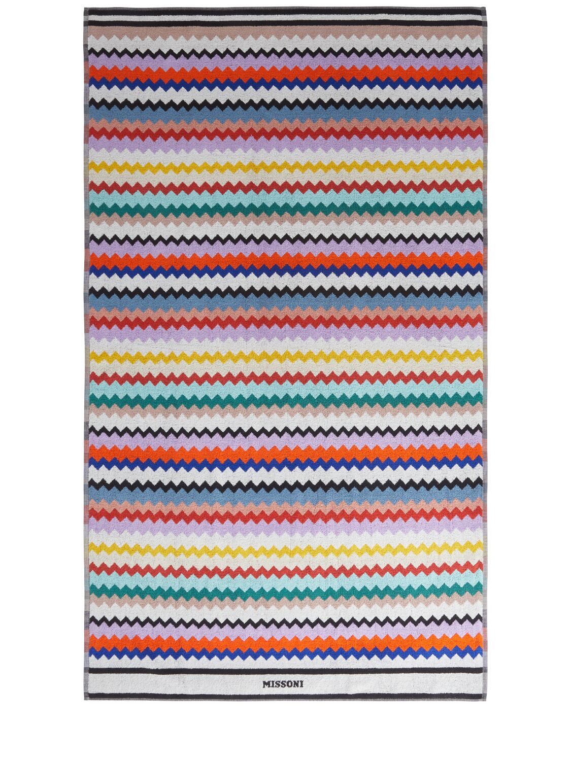 Shop Missoni Home Collection Riverbero Beach Towel In Multicolor
