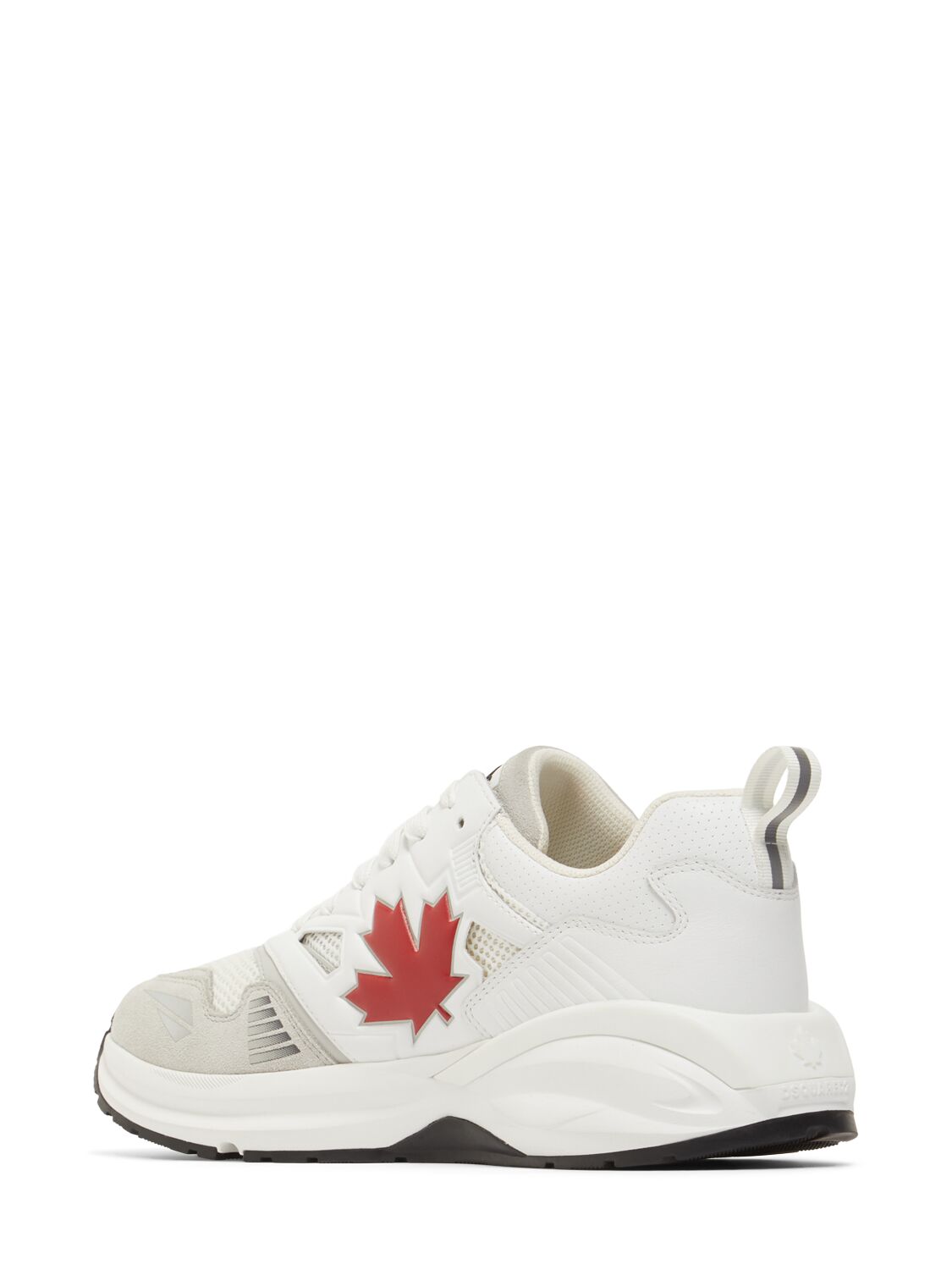 Shop Dsquared2 Dash Low Top Sneakers In Bianc Reed