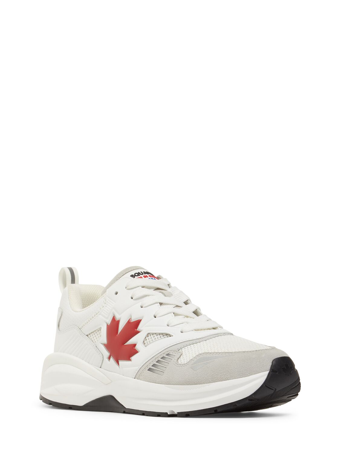 Shop Dsquared2 Dash Low Top Sneakers In Bianc Reed