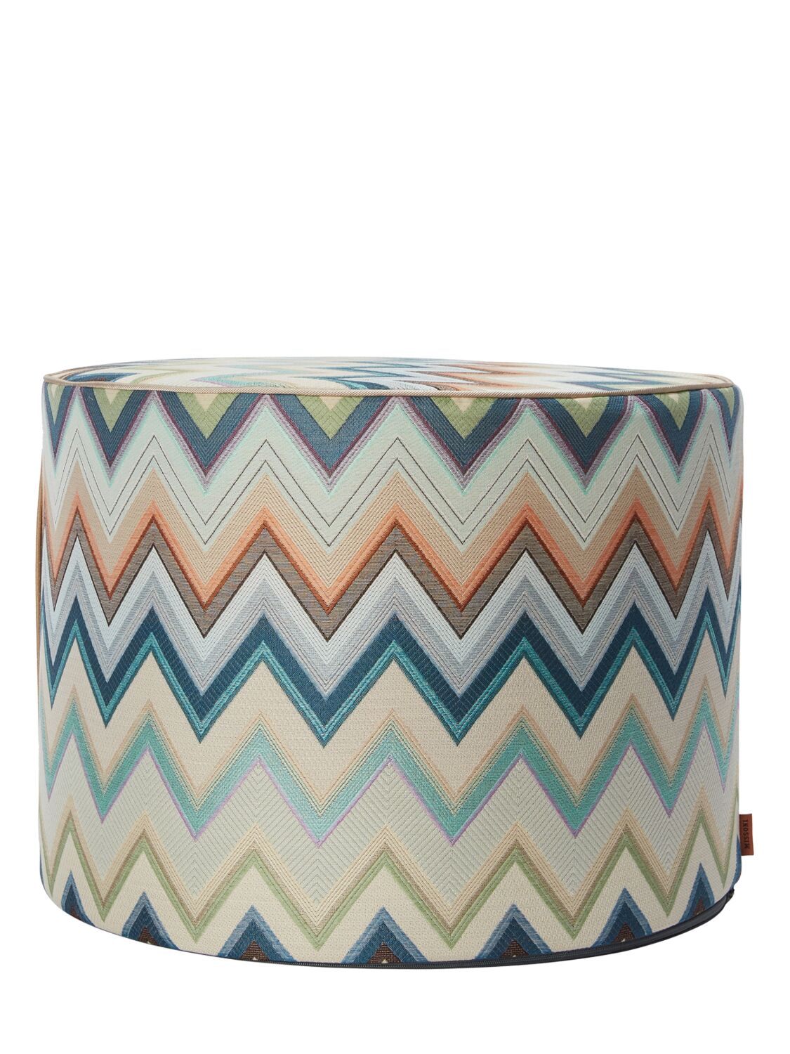 Missoni Home Collection Agadir Pouf In Green