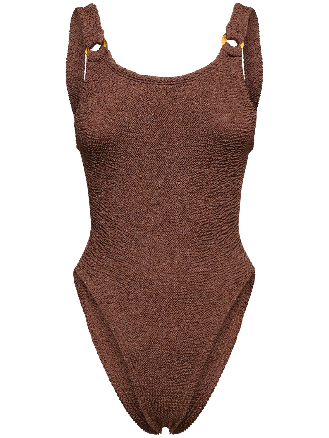 Domino One Piece Swimsuit W/rings