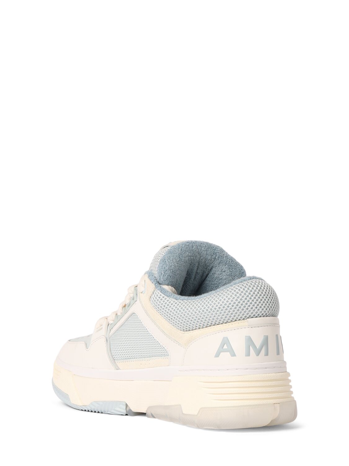 Shop Amiri Ma-1 Sneakers In Light Blue