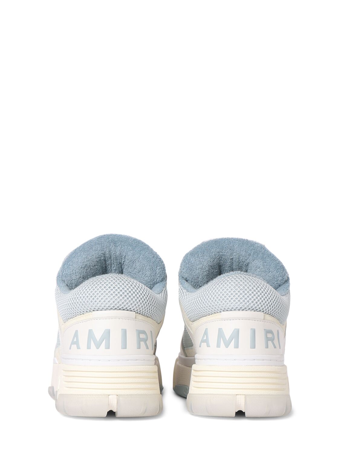 Shop Amiri Ma-1 Sneakers In Light Blue