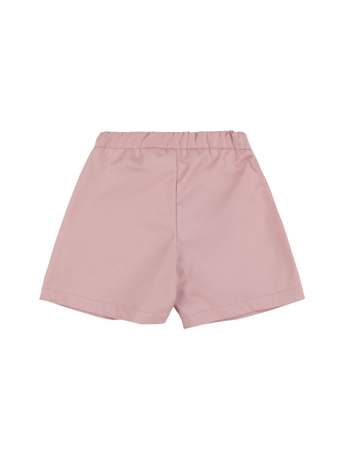 Shop Bonpoint Cotton Gabardine Shorts In Pink
