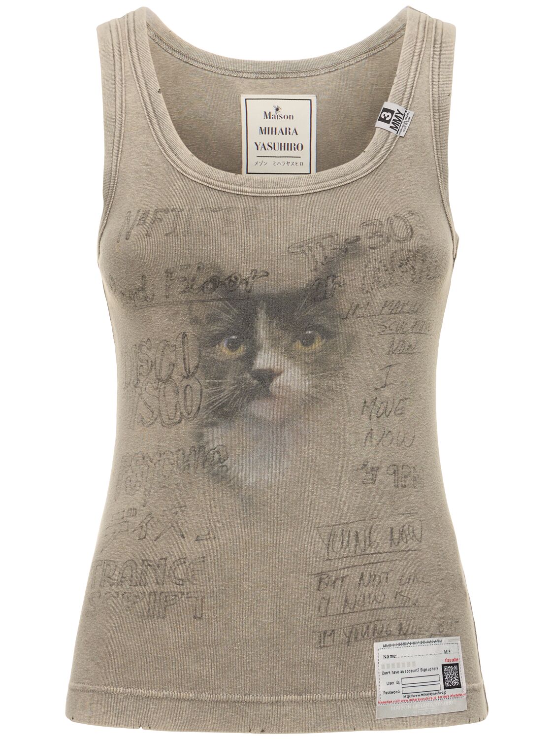 Image of Bleached Tank Top