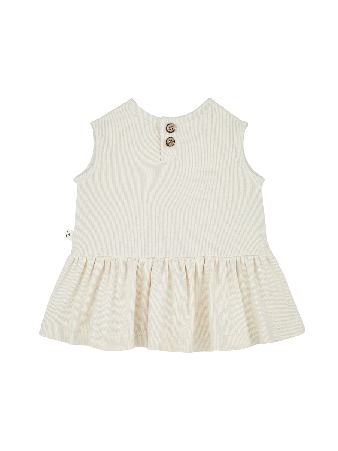 1+ In The Family Kids' Cotton Jersey Top In 오프 화이트