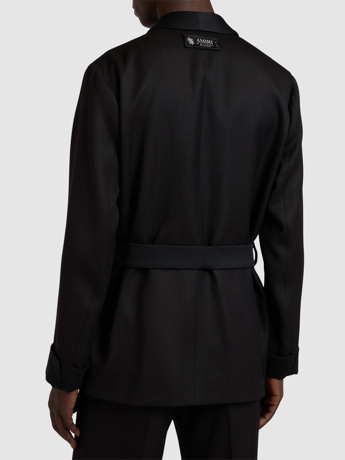 Shop Amiri Casual Suit Jacket In Black