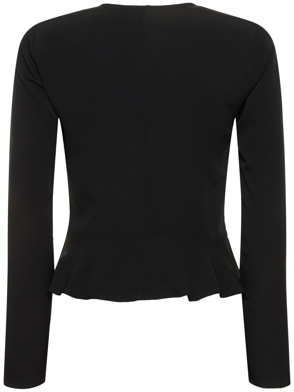 Shop Isabel Marant Tundra Jersey Tech Top In Black