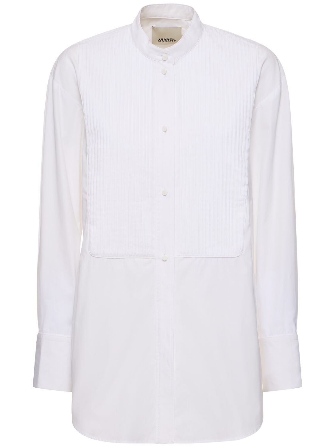 Shop Isabel Marant Ramsey Cotton Shirt In White