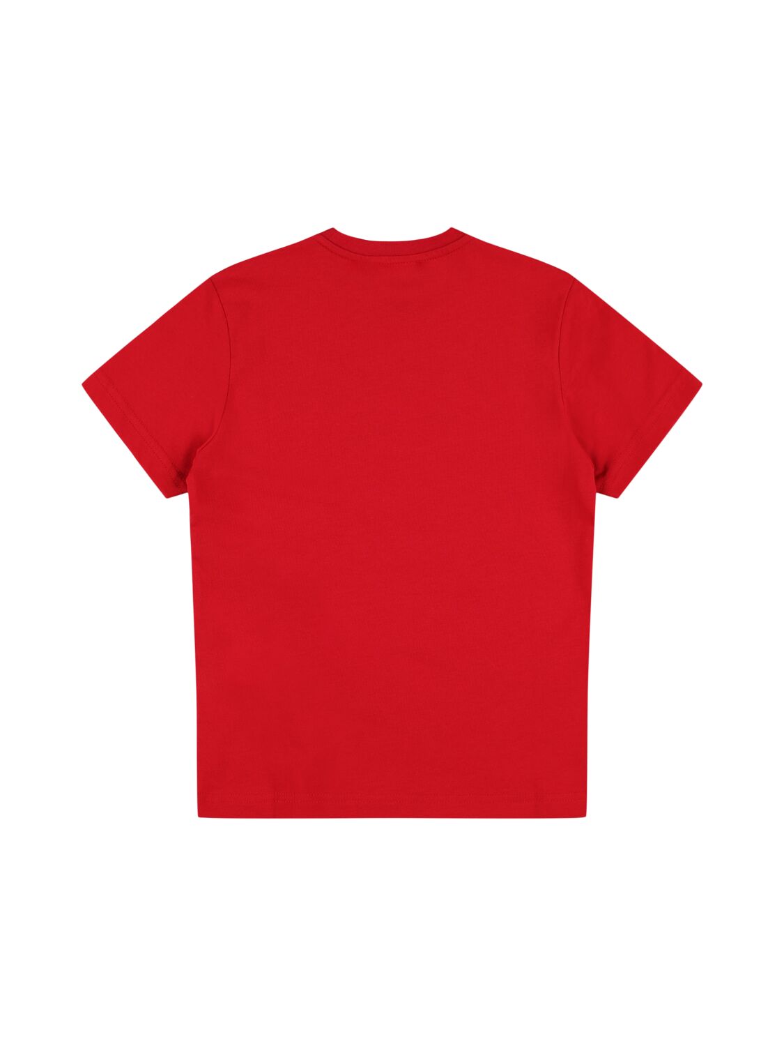Shop Dsquared2 Logo Printed Cotton Jersey T-shirt In Red