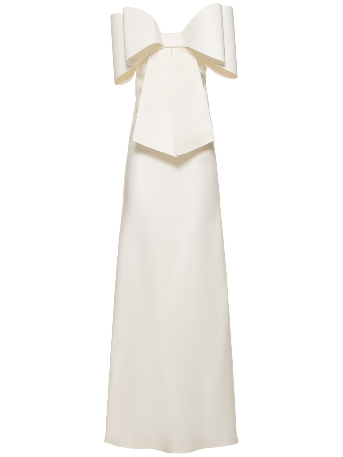 Image of Le Cadeau Silk Organza Long Dress