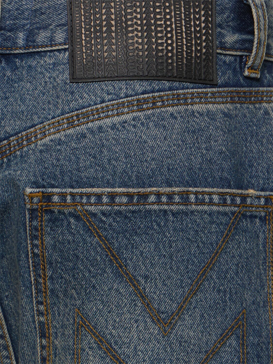 Shop Marc Jacobs Grunge Oversize Carpenter Jeans In Indigo