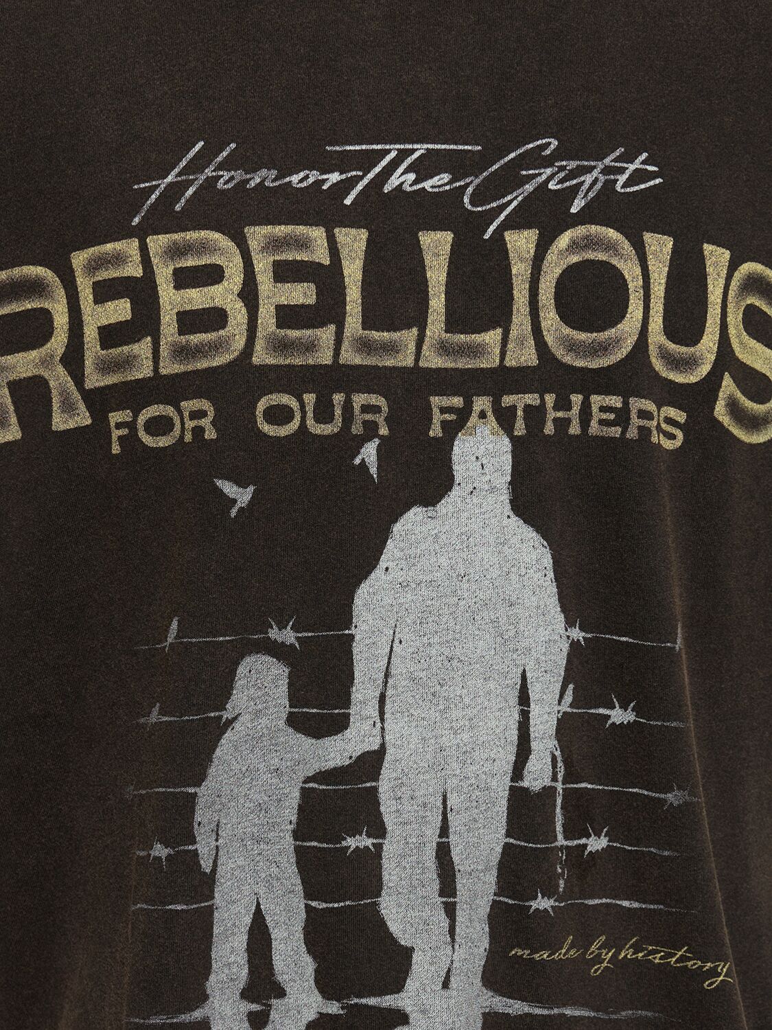 REBELLIOUS FOR OUR FATHERS T恤