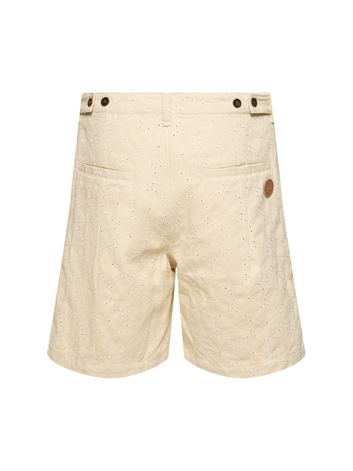 Shop Honor The Gift Legacy Eyelet Lace Shorts In Bone