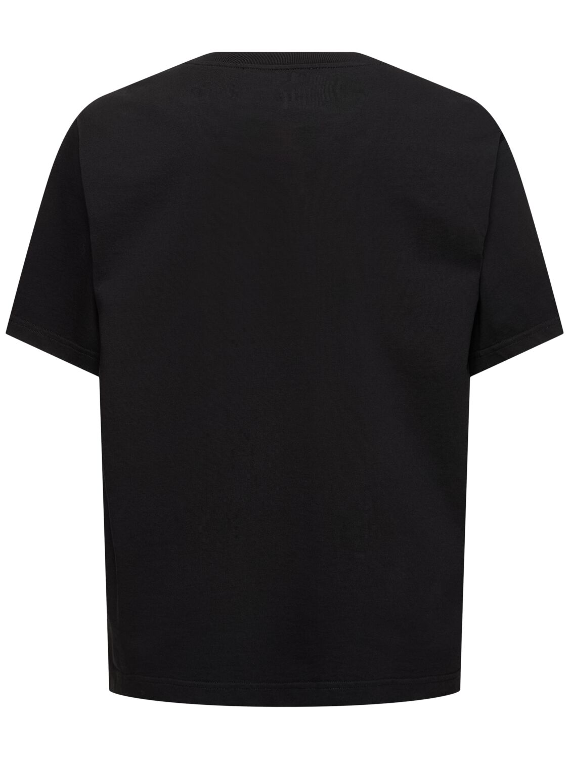 Shop Dolce & Gabbana Jersey Crewneck T-shirt In Black