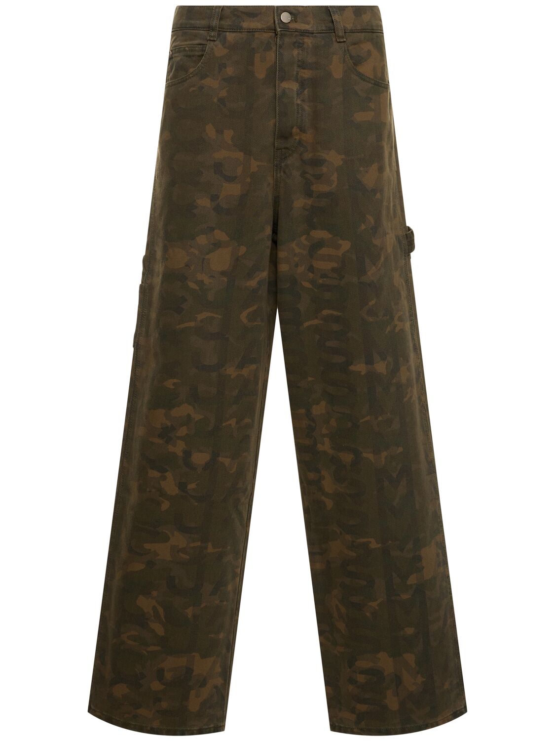 Marc Jacobs Camo Oversize Jeans In Camouflage