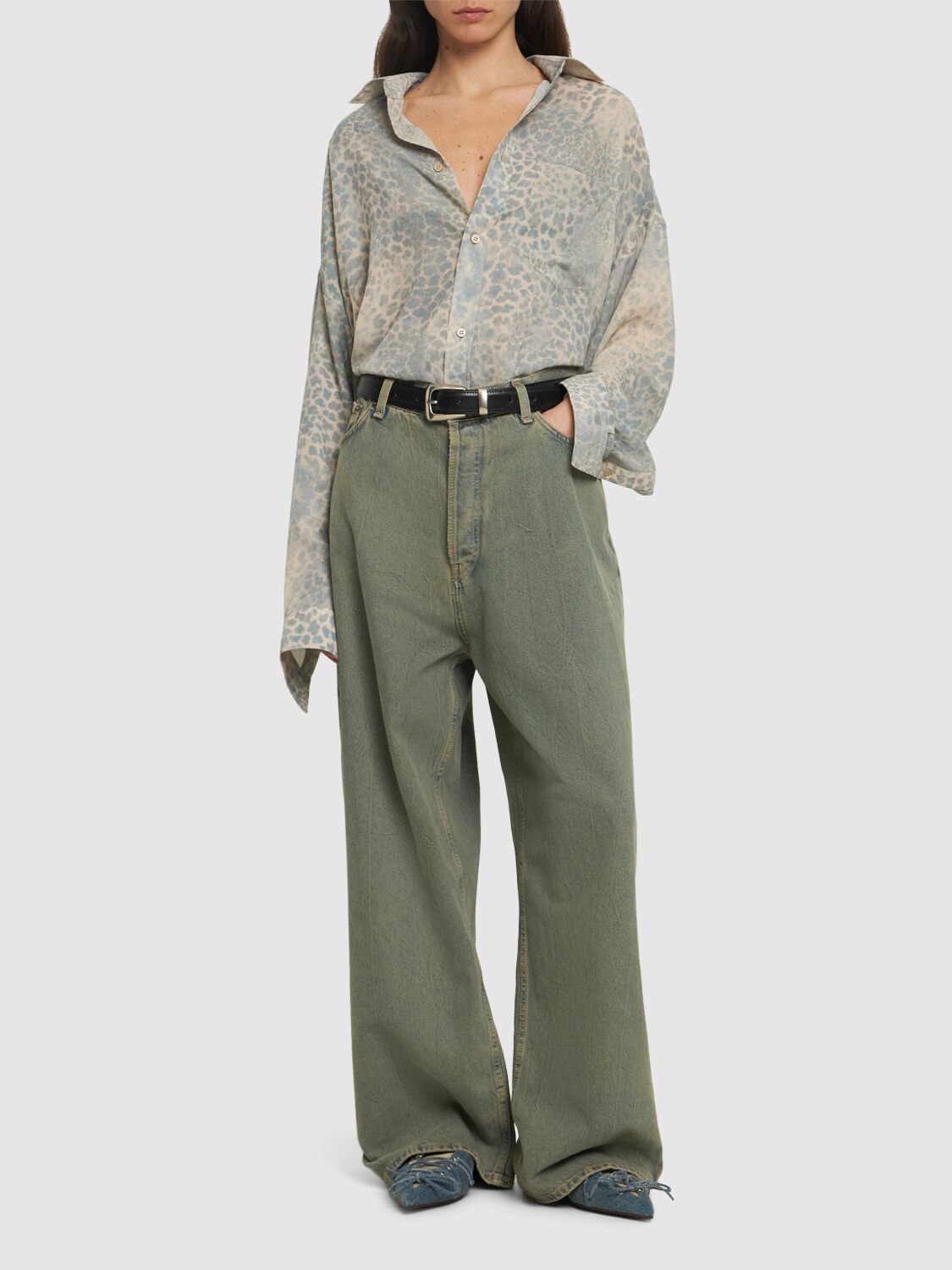 2023 Wide Leg Denim Baggy Jeans