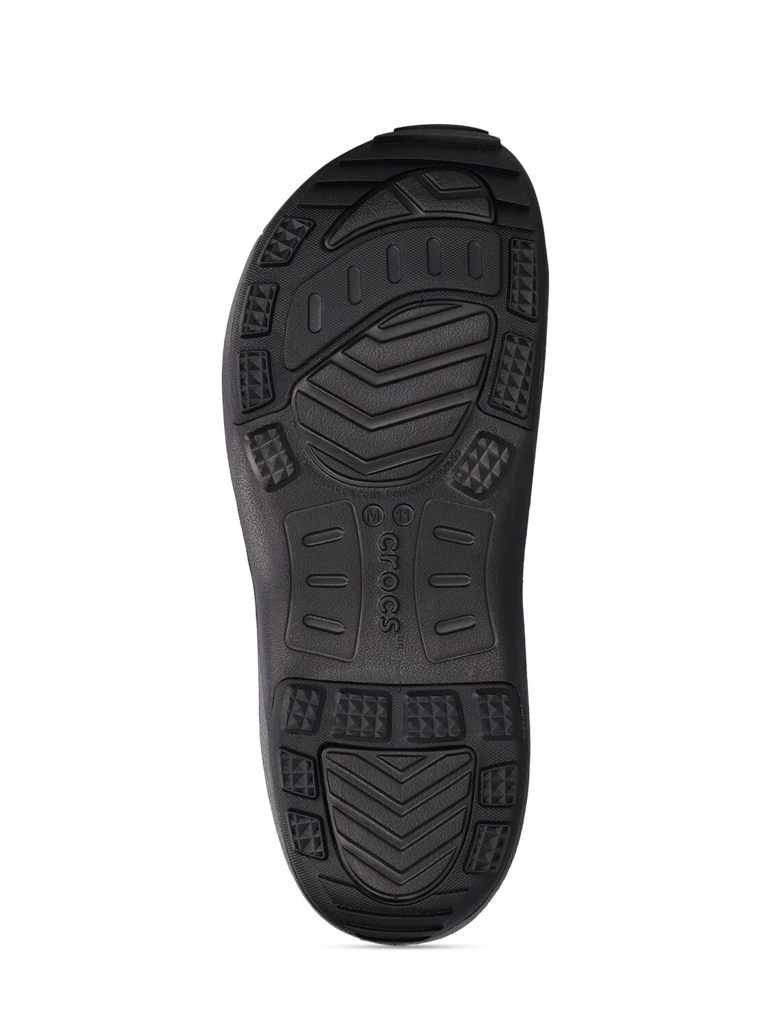 Shop Crocs Quick Trail Sneakers In Black