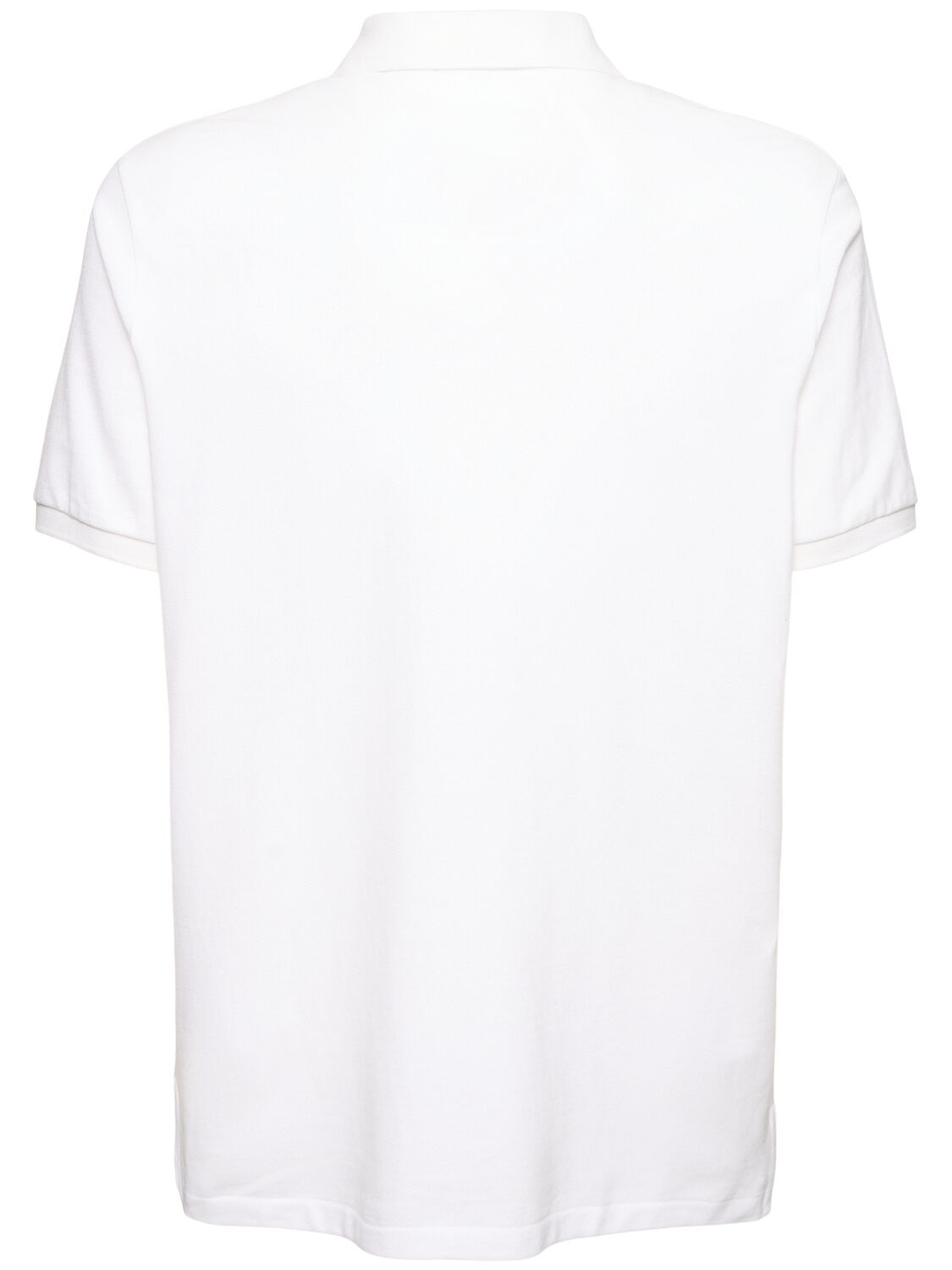 Shop Polo Ralph Lauren Cote D'azur White Polo In Oxford White