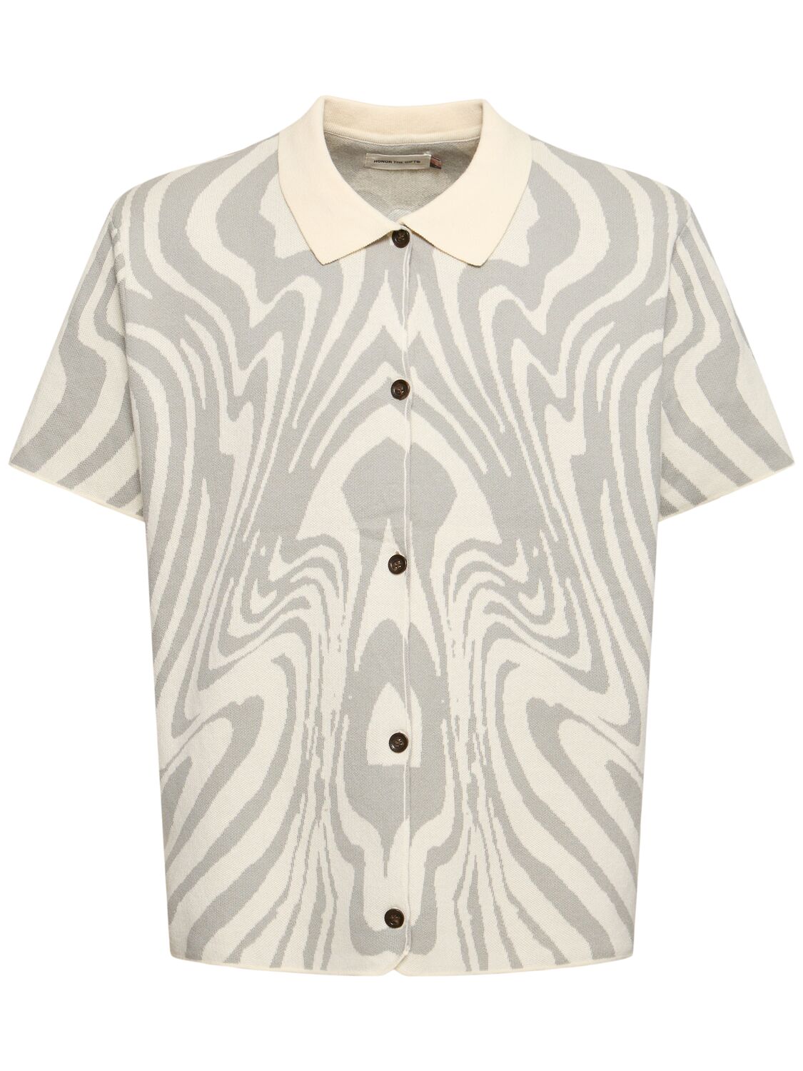 Honor The Gift A-spring Dazed Cotton Shirt In Bone