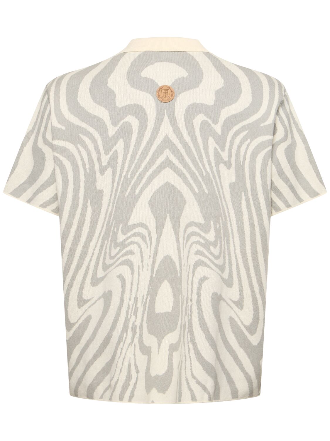Shop Honor The Gift A-spring Dazed Cotton Shirt In Bone