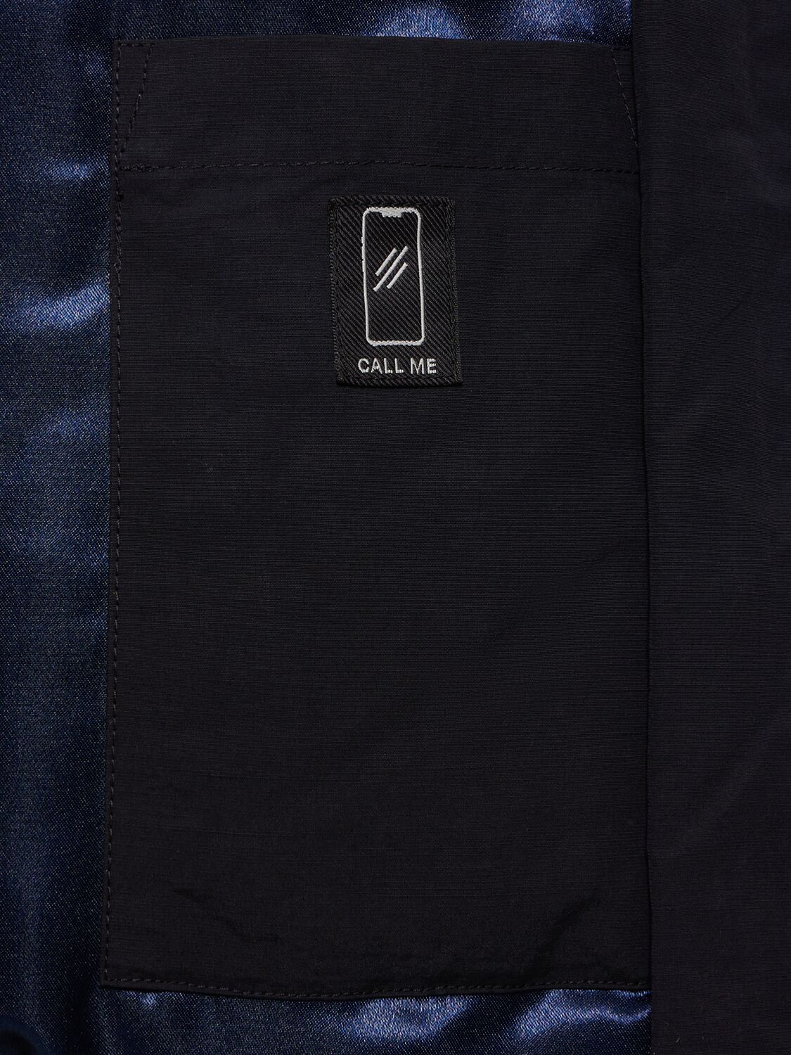 Shop Acne Studios Osam Wave Tie Dyed Nylon Padded Jacket In Navy
