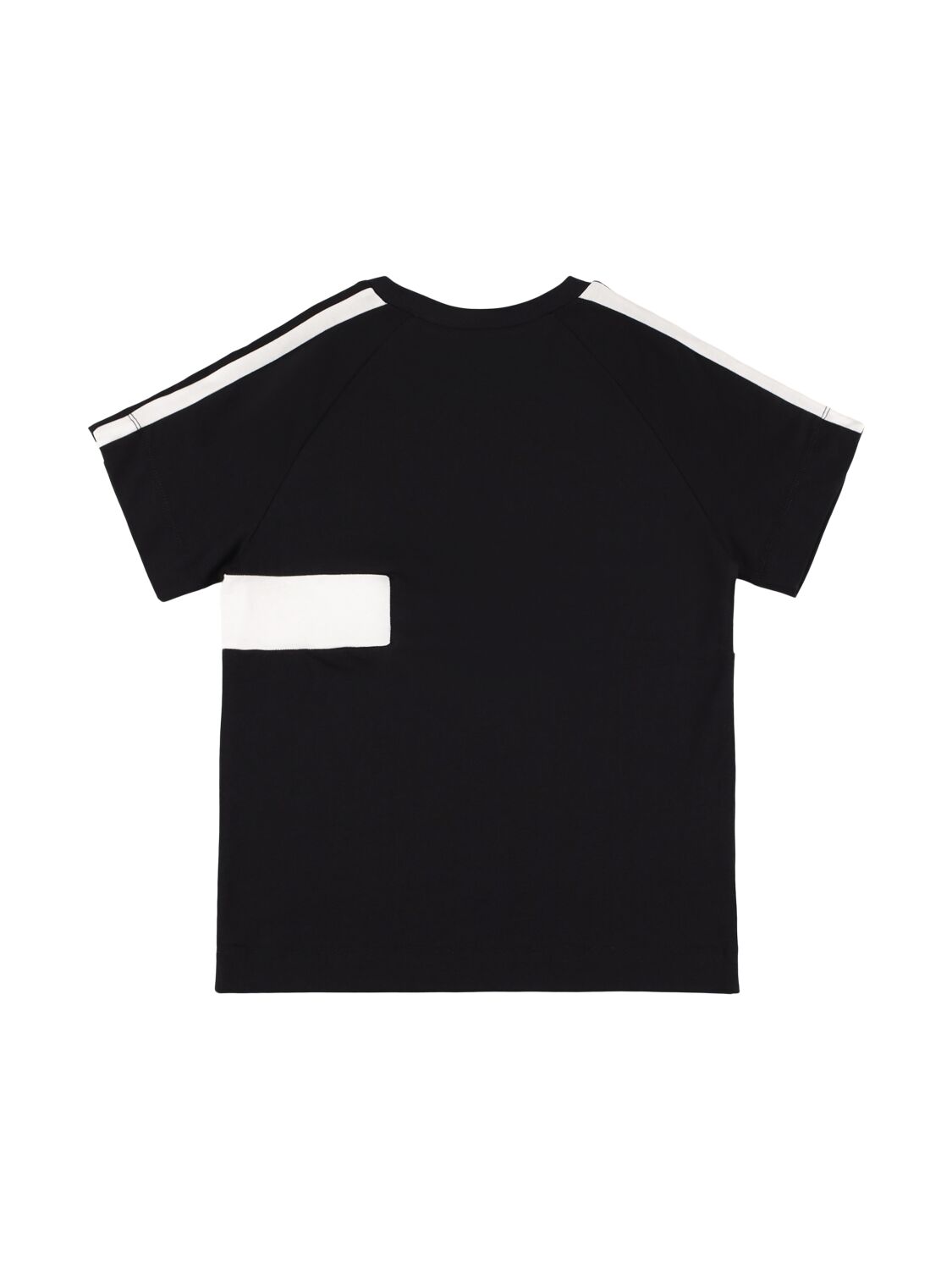 Shop Marni Junior Logo Print Cotton Jersey T-shirt In Black