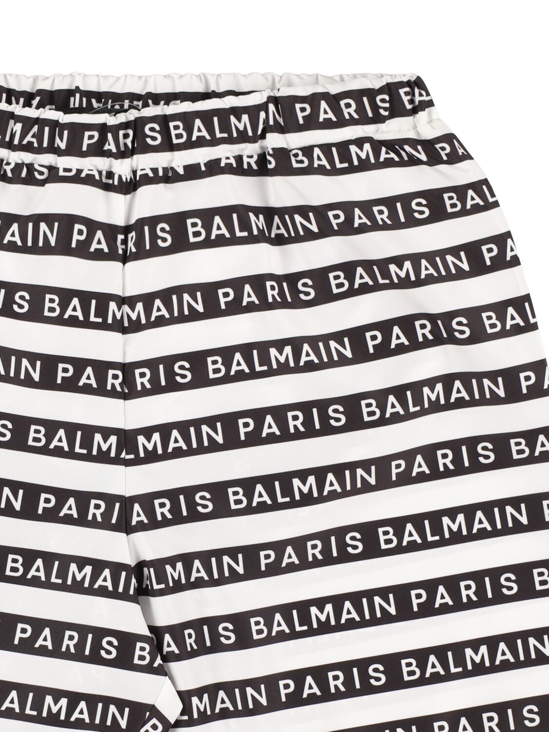 Balmain Swim Shorts In 白色,黑色