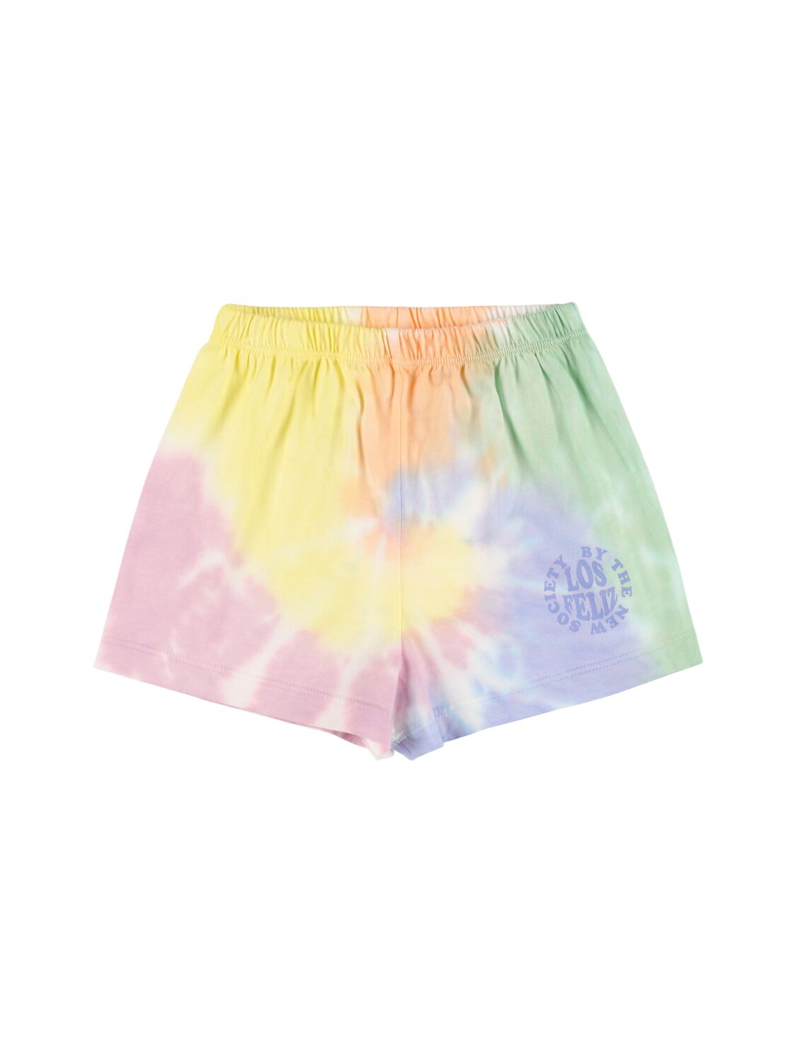 The New Society Kids' Cotton Sweat Shorts In Multicolor