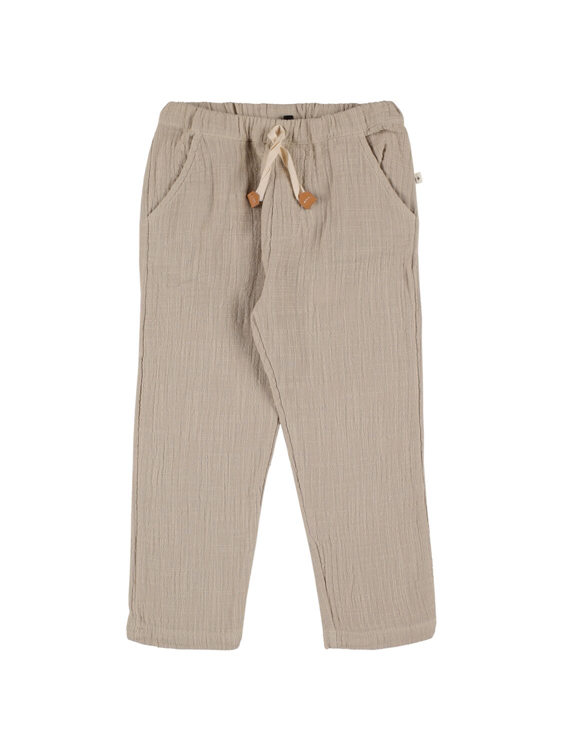 1+ In The Family Kids' Cotton Sweatpants In Beige