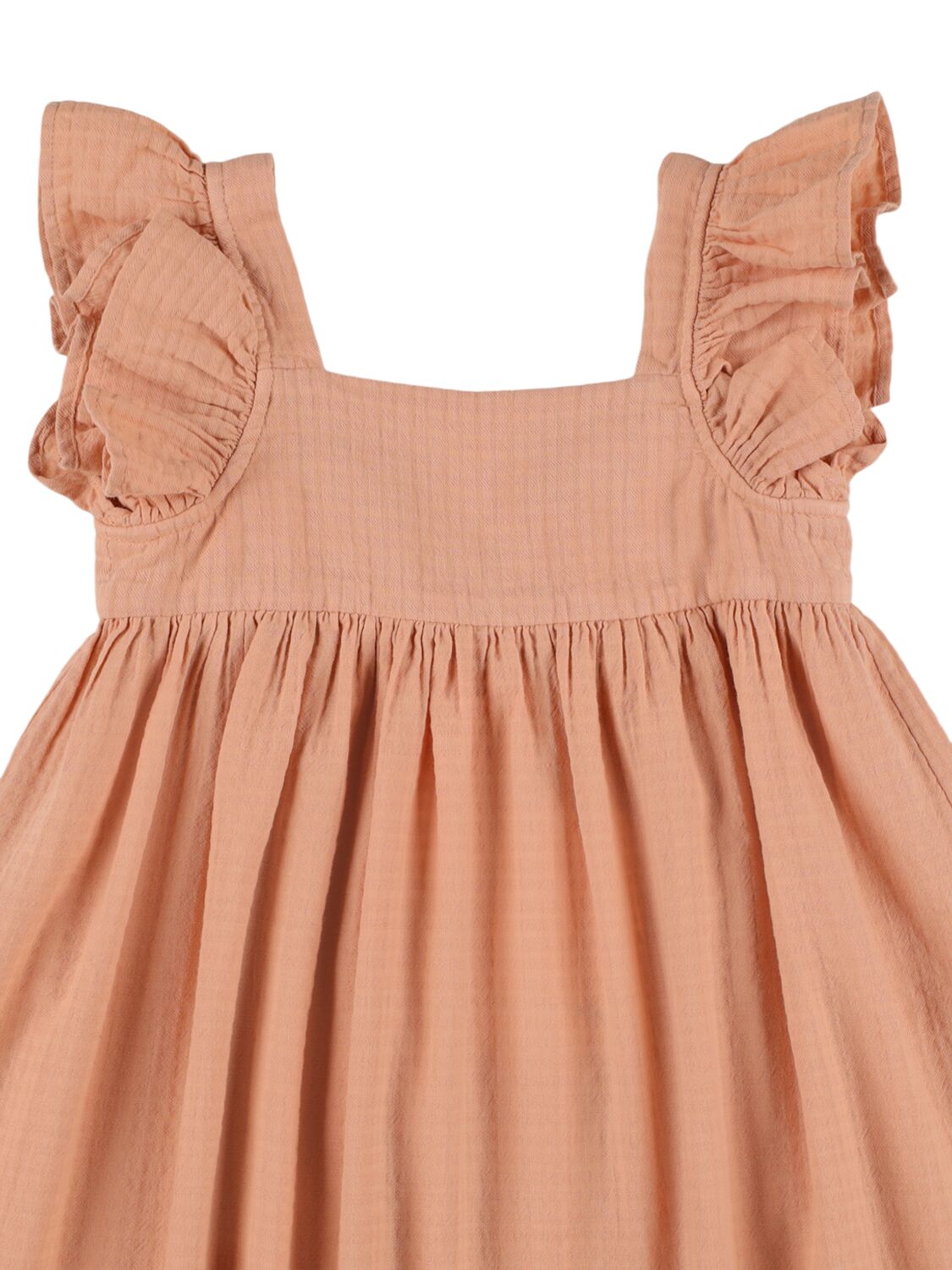 Shop The New Society Organic Cotton Dress In Powder Pink