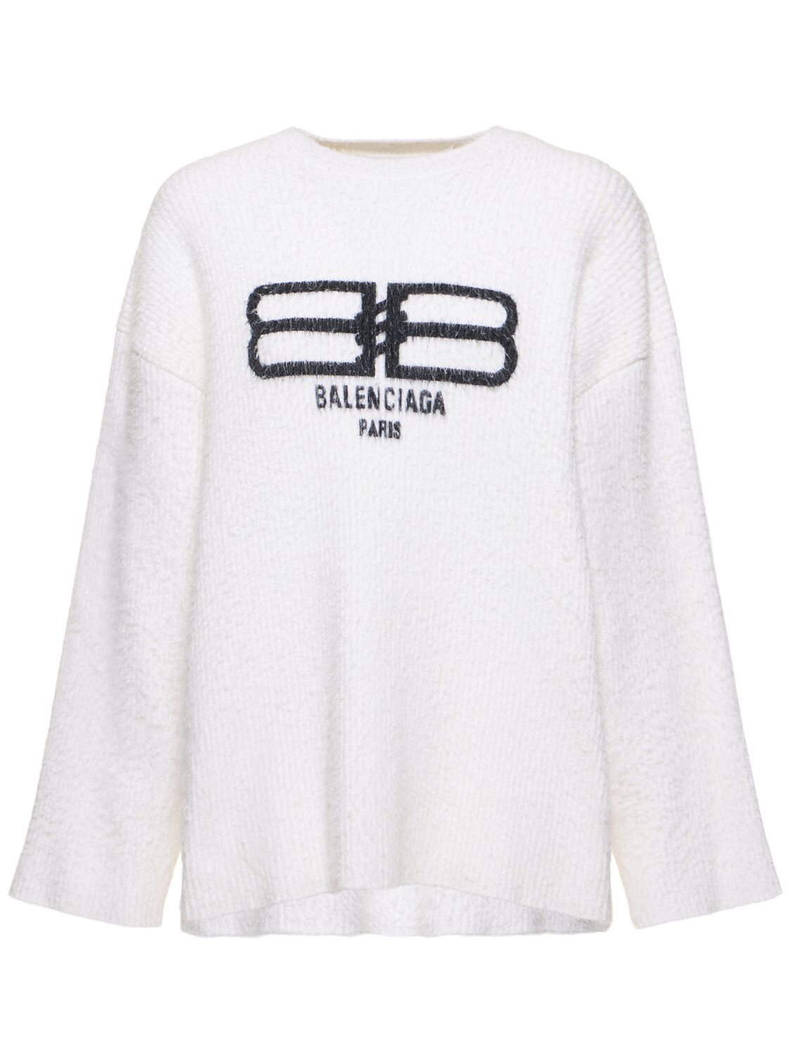 Logo Knitted Crewneck Top