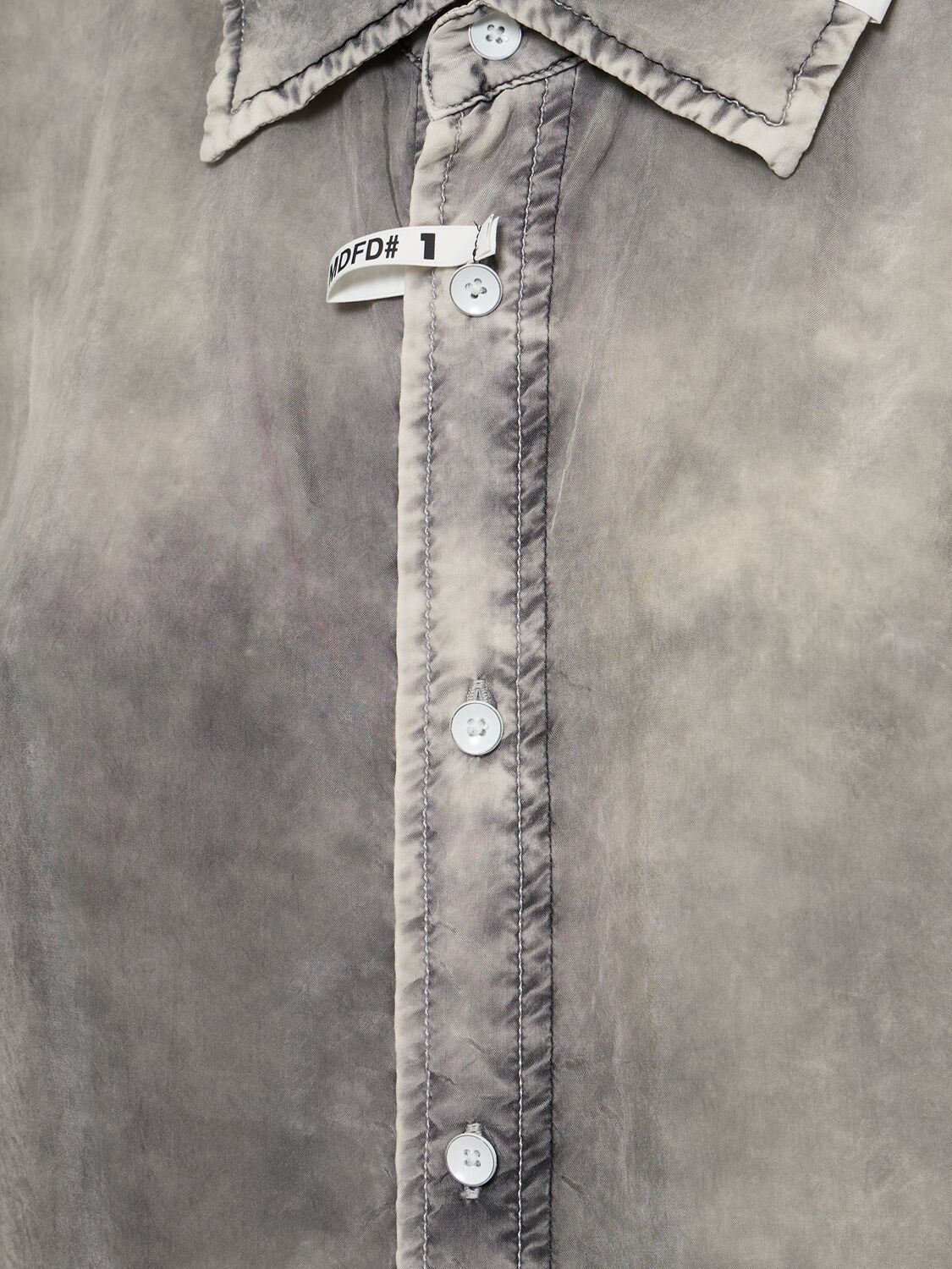 Shop Miharayasuhiro Vintage Shirt In Grey